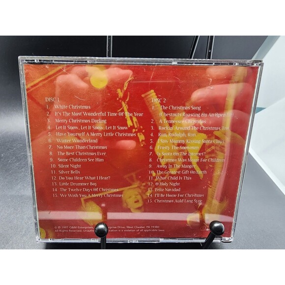 Lot of 12 Christmas CDs Billboard Hits Mannheim Steamroller Frosty Rosie Country - Picture 13 of 15